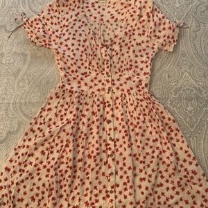 Billabong Red Floral Dress